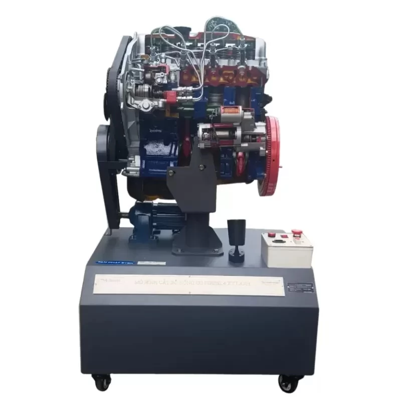 Mô hình cắt bổ động cơ diesel 4 kỳ ETEK GREEN